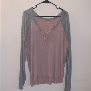 AE Long Sleeve Henley